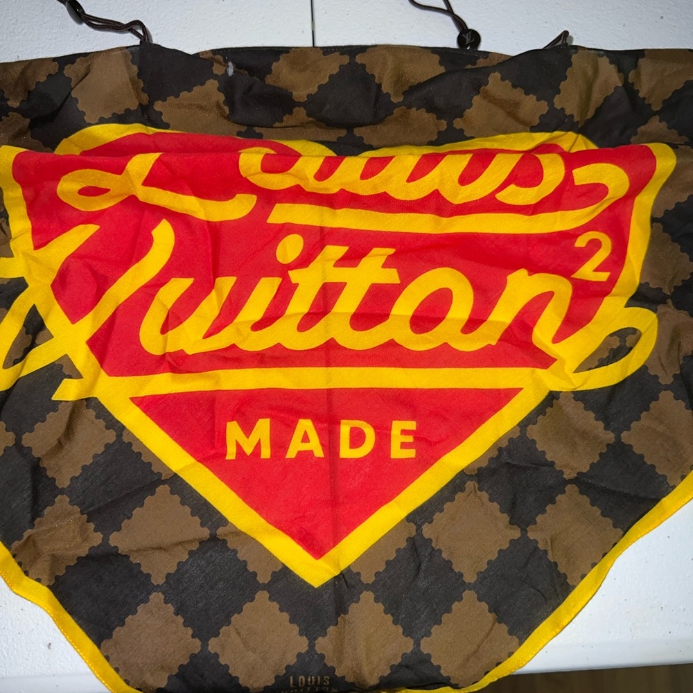 Louis Vuitton x Nigo LV Made Mask Cover Brown, Style Number MP3264.